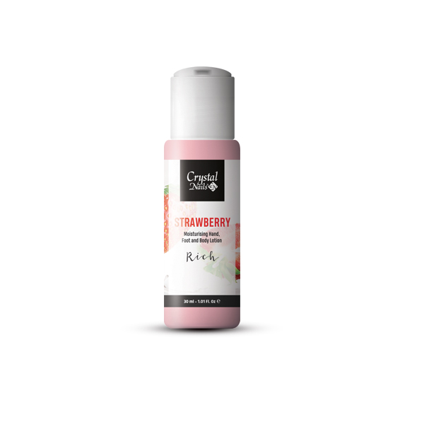 Strawberry Lotion 30ml – Rich | Crystal Nails