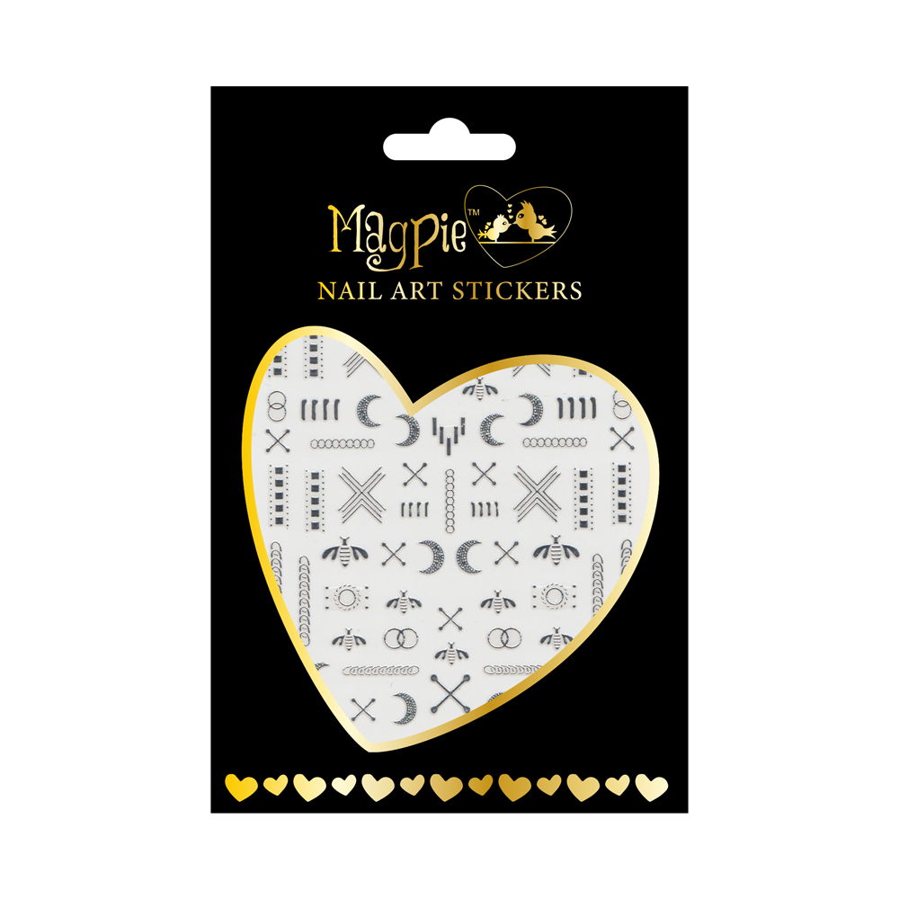 Nail art Sticker - #014 Silver | Magpie