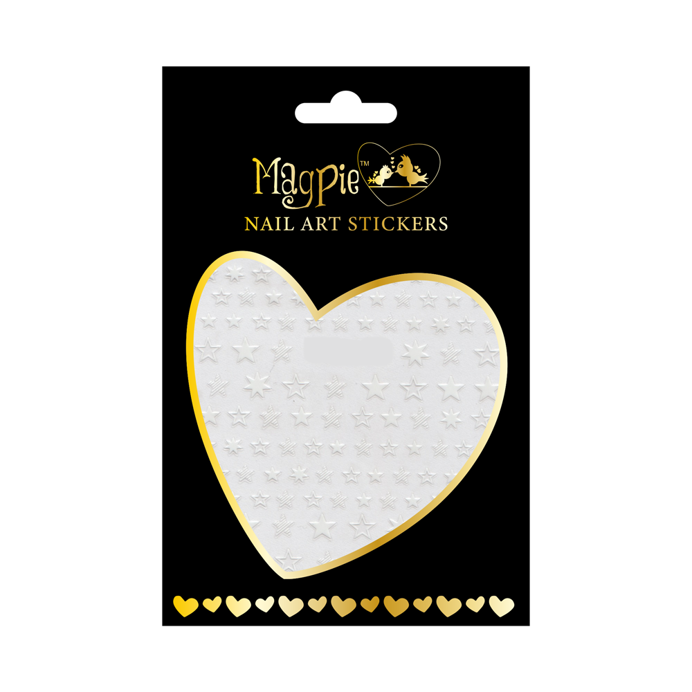 Nail art Sticker - #019 white | Magpie