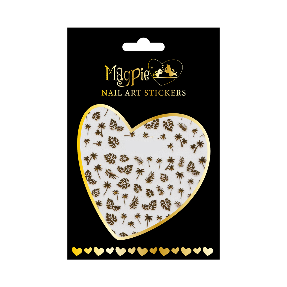 Nail art Sticker - #020 Gold | Magpie