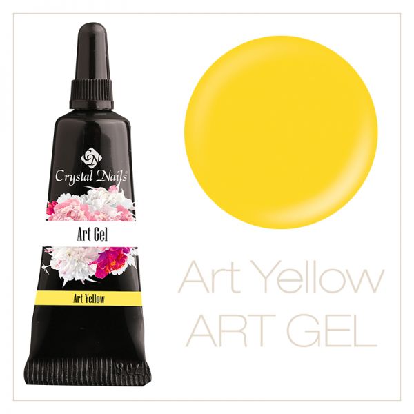 Art Gel Yellow 5 ml | Crystal Nails