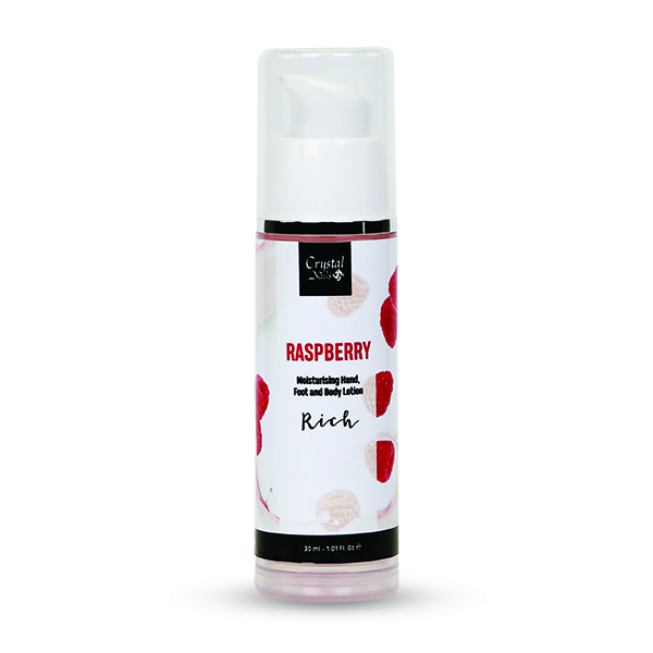 Raspberry Lotion 30ml – Rich | Crystal Nails