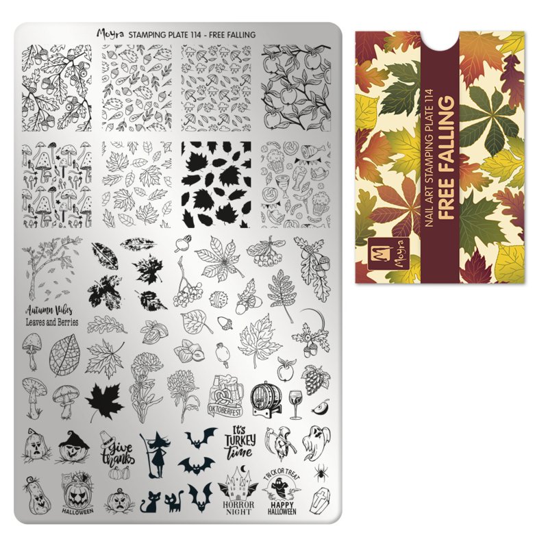 Stamping Plate 114 Free Falling | Moyra