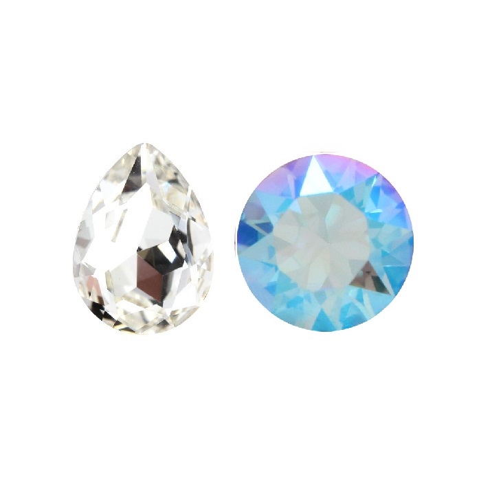 Aurora Drop A4320 Aquamarine Shimmer 10x7mm