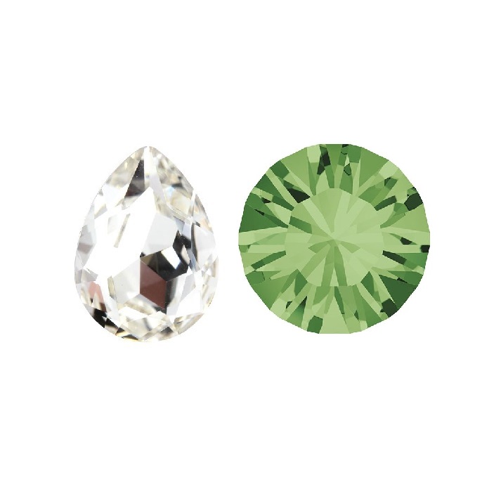 Aurora Drop A4320 Peridot 6x4mm