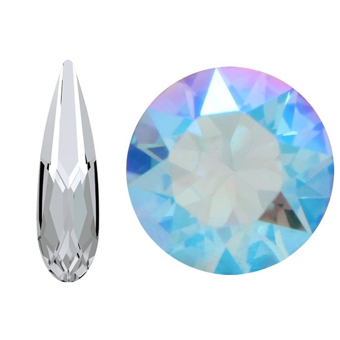 Aurora Raindrop A4331 Aquamarine Shimmer 10x3mm