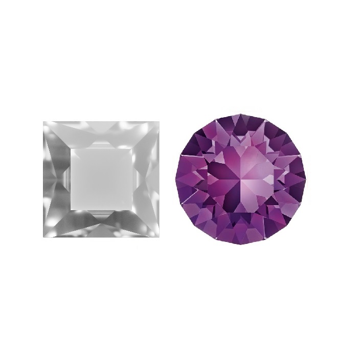 Aurora Square A4400 Amethyst 4mm