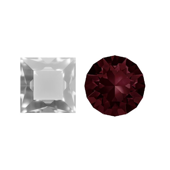 Square A4400 Burgundy 4mm | Aurora