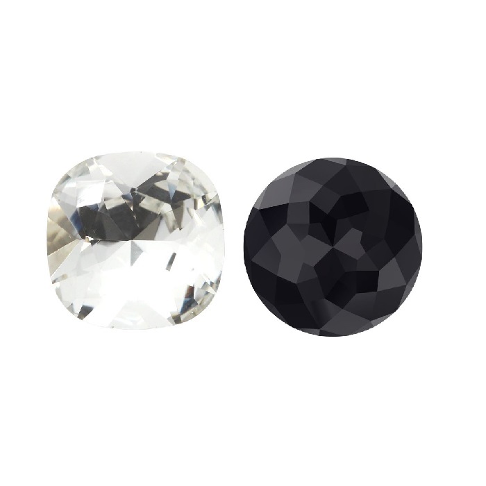 Aurora Round Square A4470 Jet 6mm