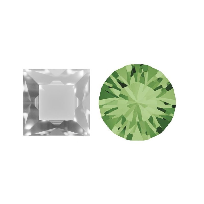 Aurora Square A4400 Peridot 4mm