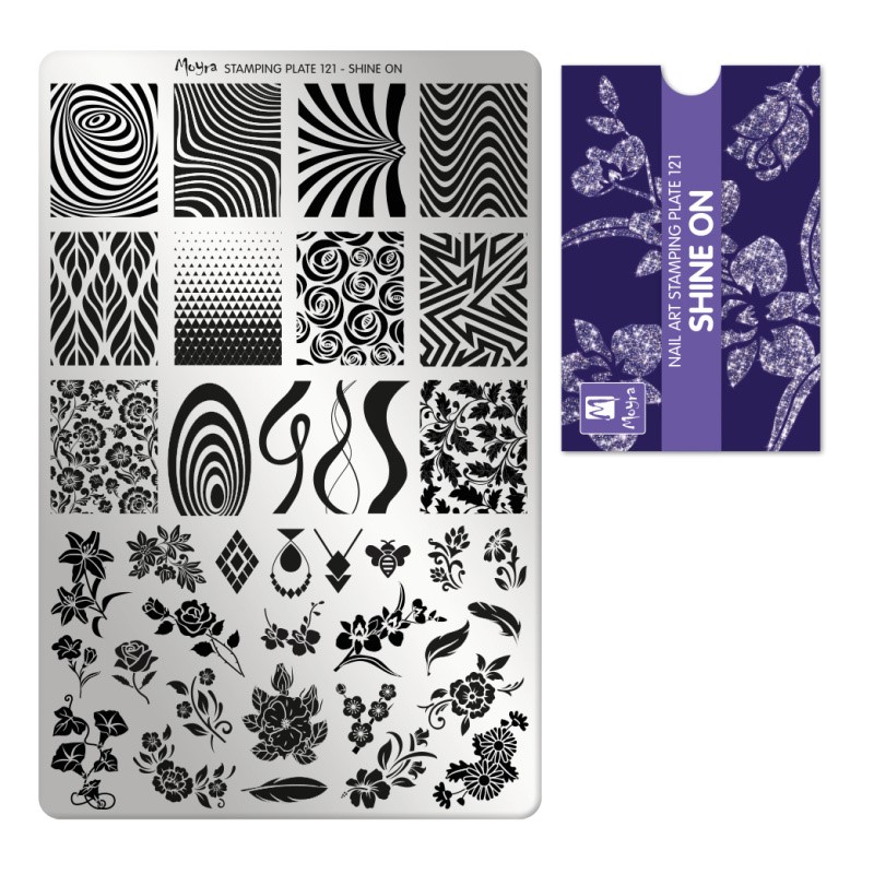 Moyra Stamping Plate 121 Shine On