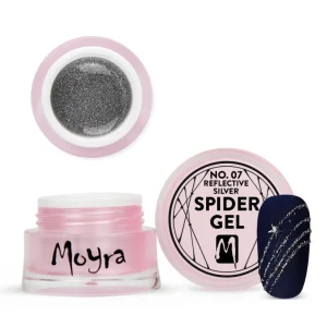 Moyra Spider Gel No.7 Reflective Silver