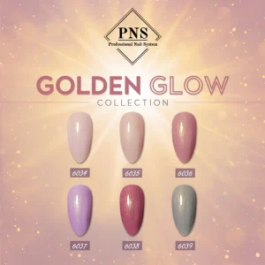PNS Gelpolish Golden Glow Collection 6034 t/m 6039