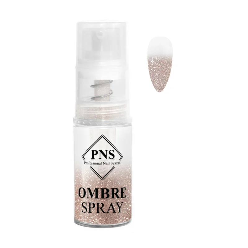 Ombre Spray Glitter BeigeGoud 10