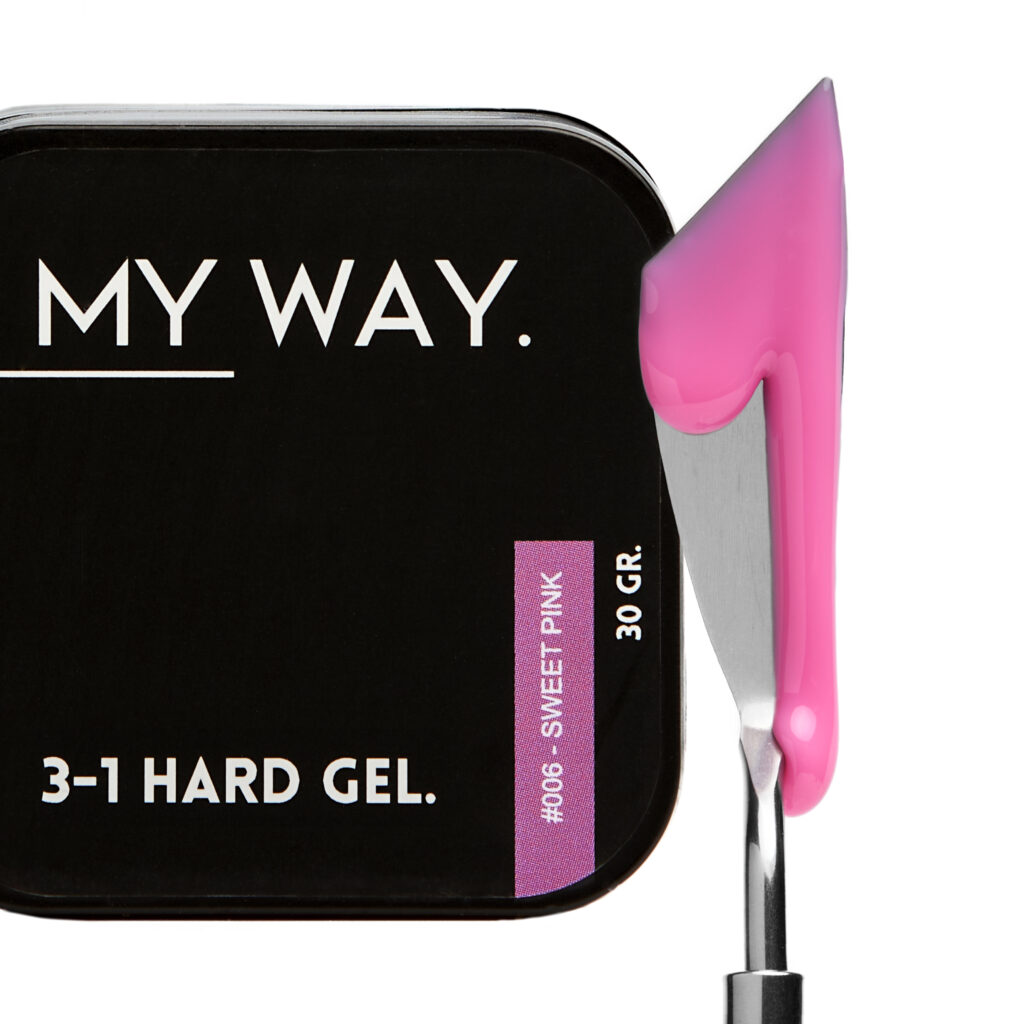 MY WAY - 3-1 Hard Gel #006 SWEET PINK