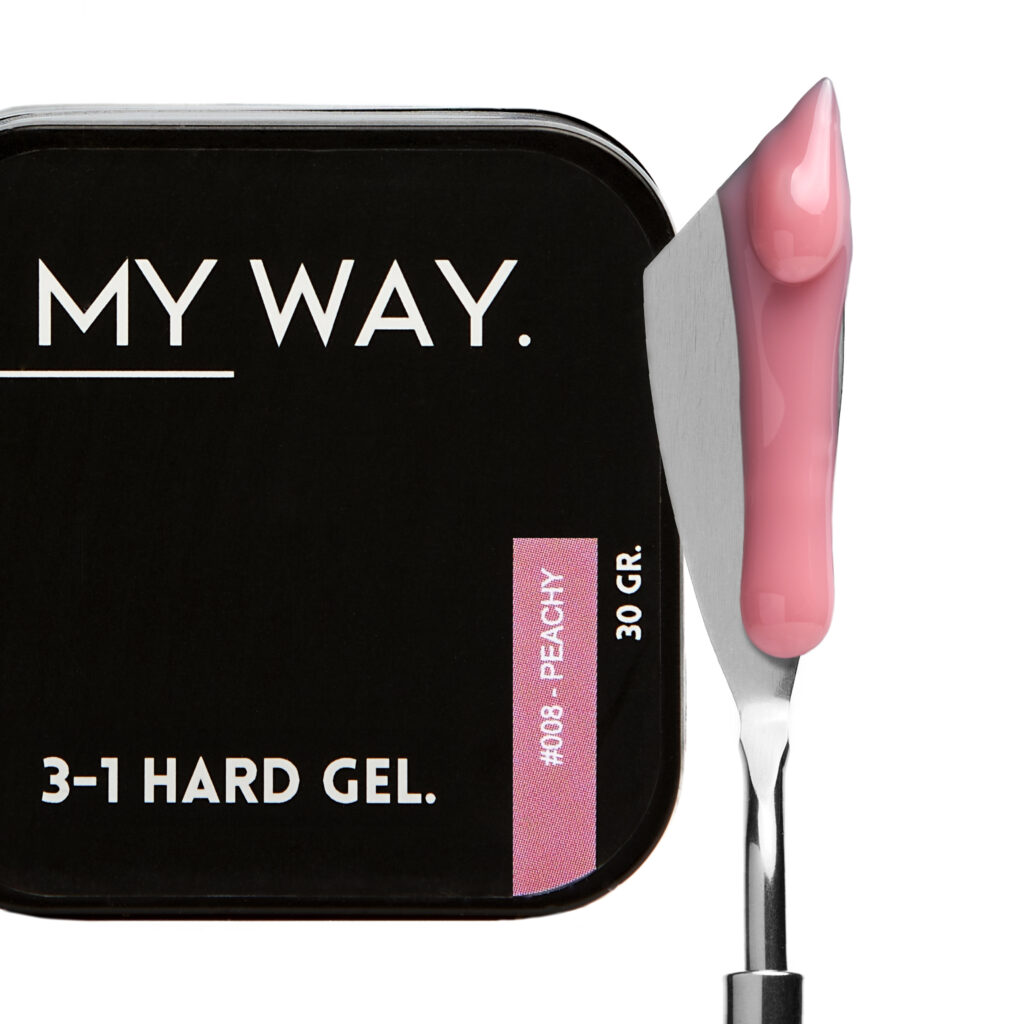 MY WAY - 3-1 Hard Gel #008 PEACHY