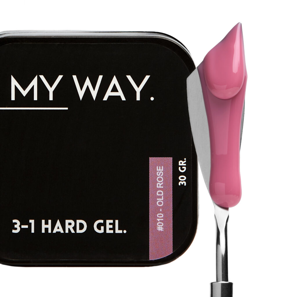 MY WAY - 3-1 Hard Gel #010 OLD ROSE