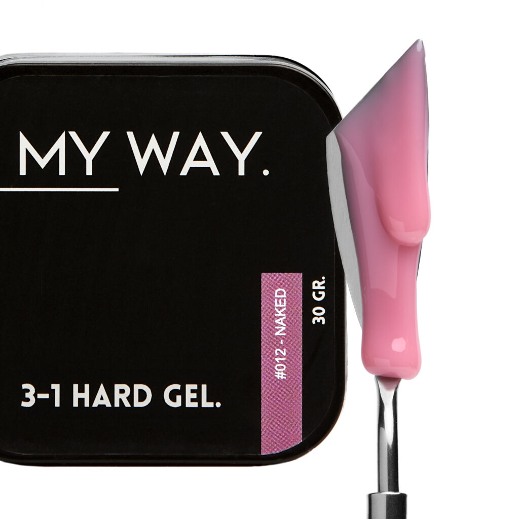MY WAY - 3-1 Hard Gel #012 NAKED