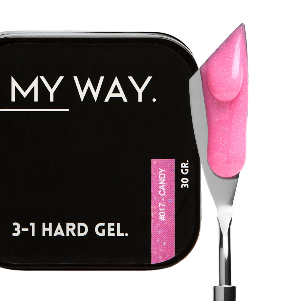 MY WAY - 3-1 Hard Gel #017 CANDY