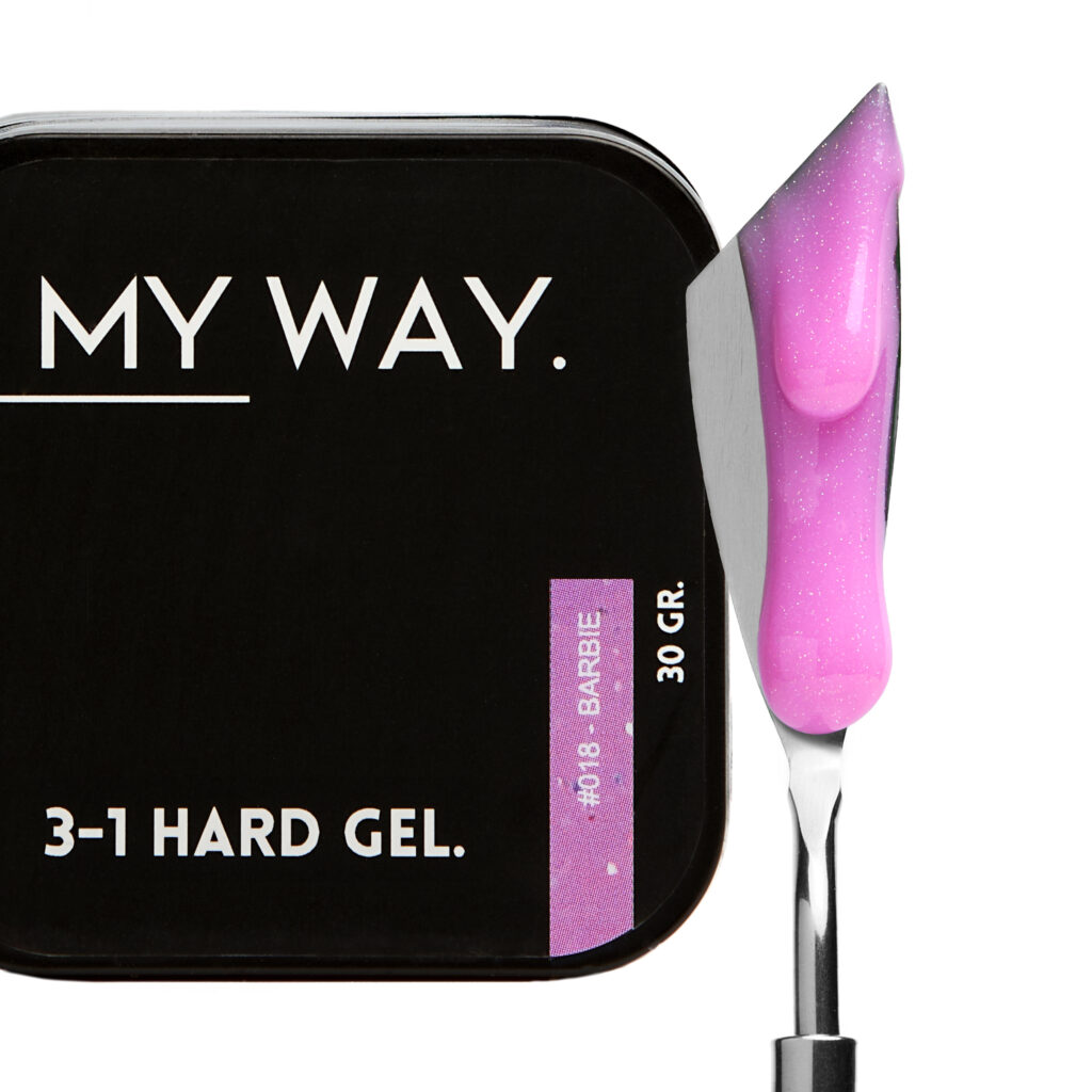 MY WAY - 3-1 Hard Gel #018 BARBIE