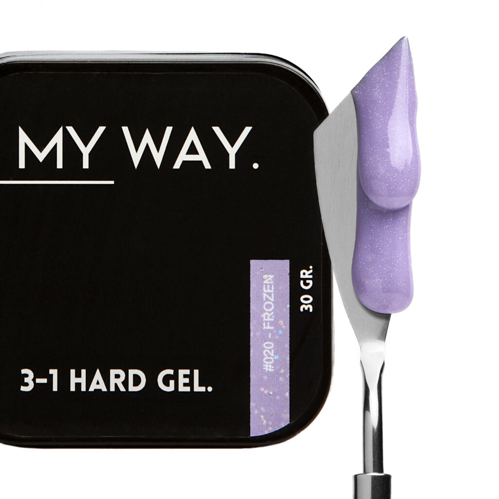 MY WAY - 3-1 Hard Gel #020 FROZEN