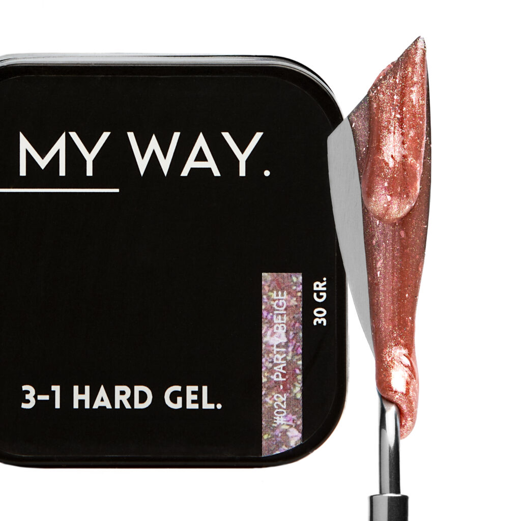 MY WAY - 3-1 Hard Gel #022 PARTY BEIGE