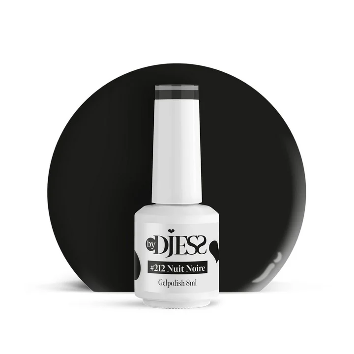 Gelpolish #212 Nuit Noire 8ml | By Djess