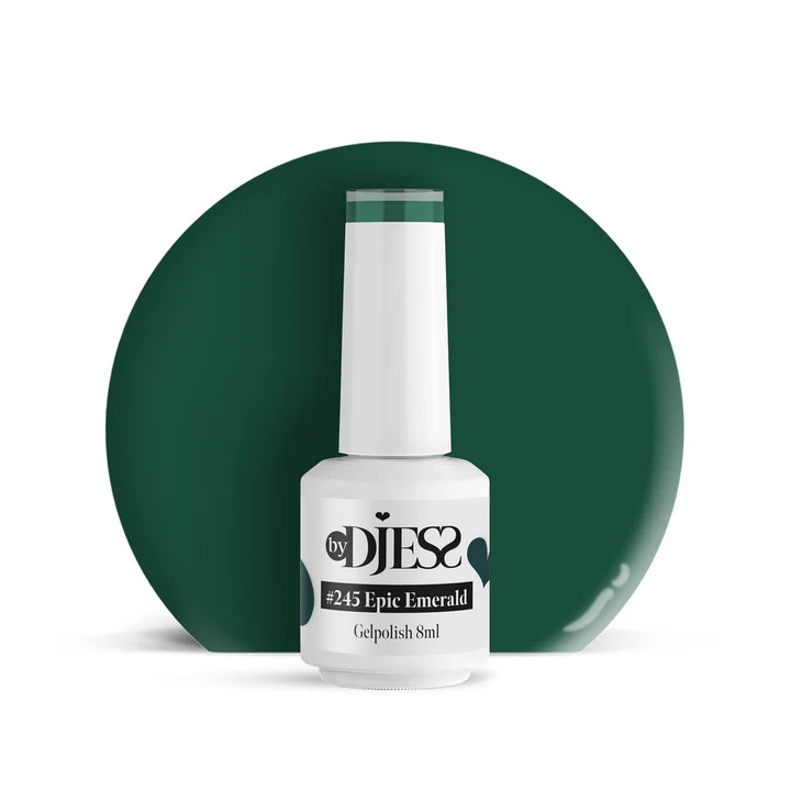 Gelpolish #245 Epic Emerald 8ml | By Djess