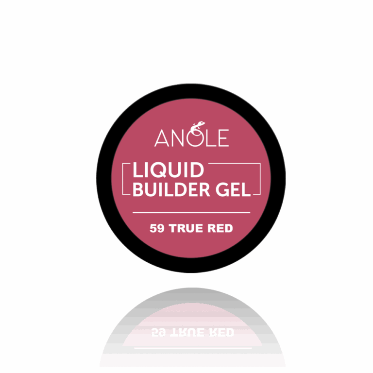 Liquid Builder Gel 59 True red Pompflacon | ANOLE