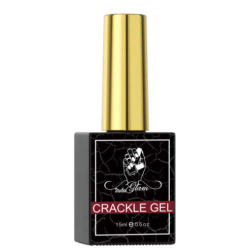 Crackle Gel Donkerrood 15ml | Studio Glam