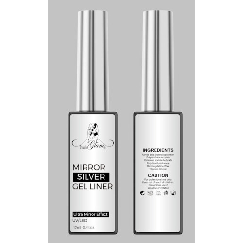 Mirror Silver Gel Liner | Studio Glam