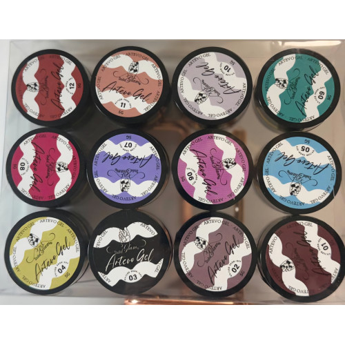 Artevo gel (12 kleuren) | Studio Glam
