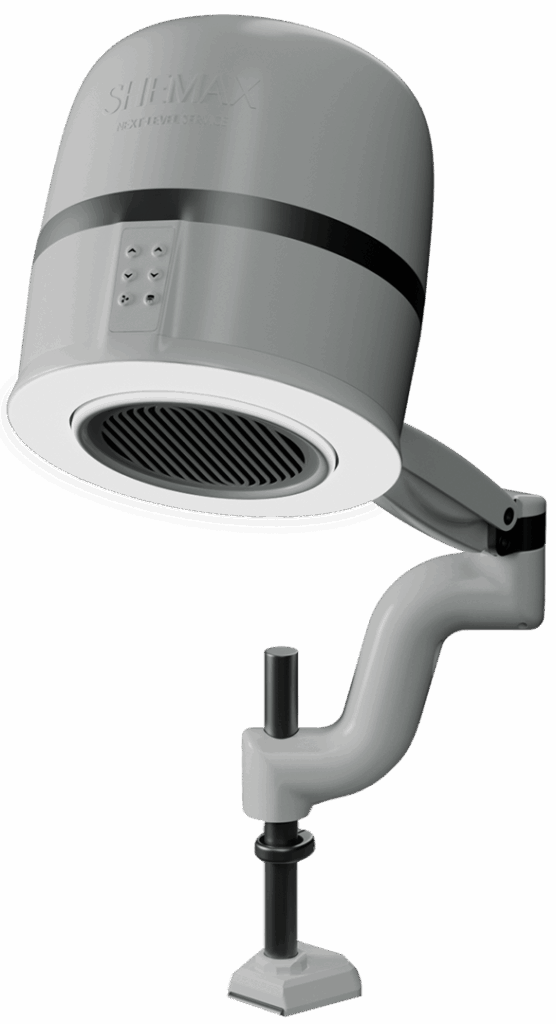 SHEMAX DUO PRO afzuiging en lamp | SHEMAX