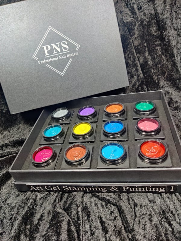 Art Gel Stamping & Painting 1 t/m 12 | PNS