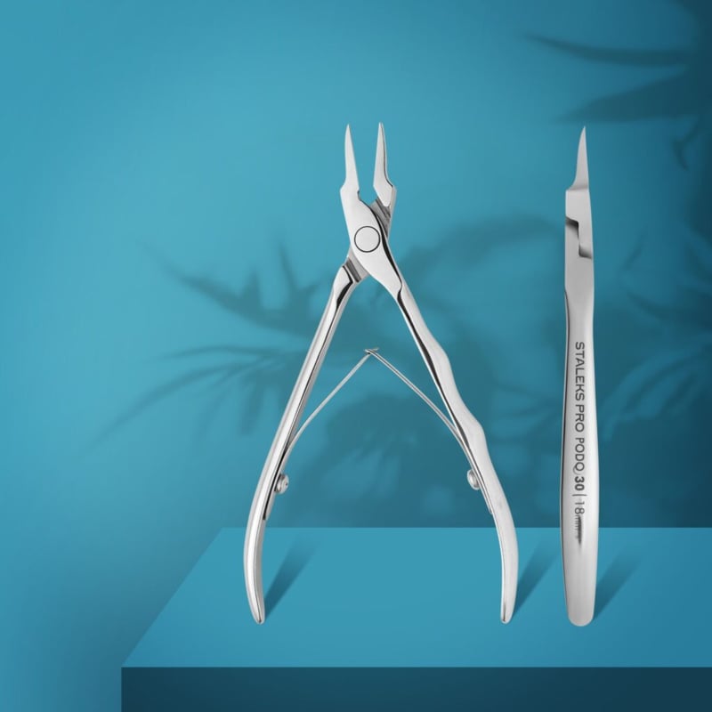 PODO Cuticle Nipper NP-30-18 | Staleks