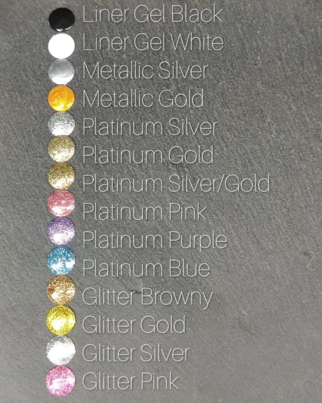 Liner Gel set 14 kleuren | PNS