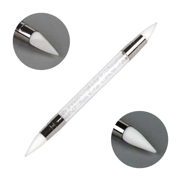 crystal nails sillicone brush
