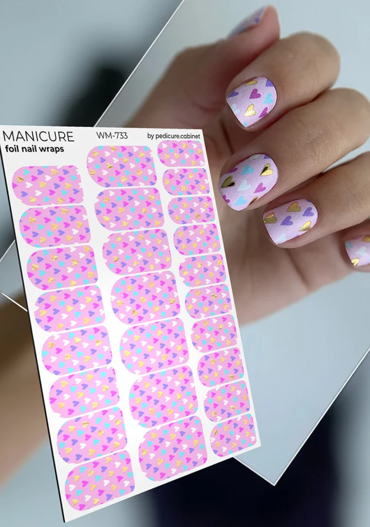 Nail wrap WM-733