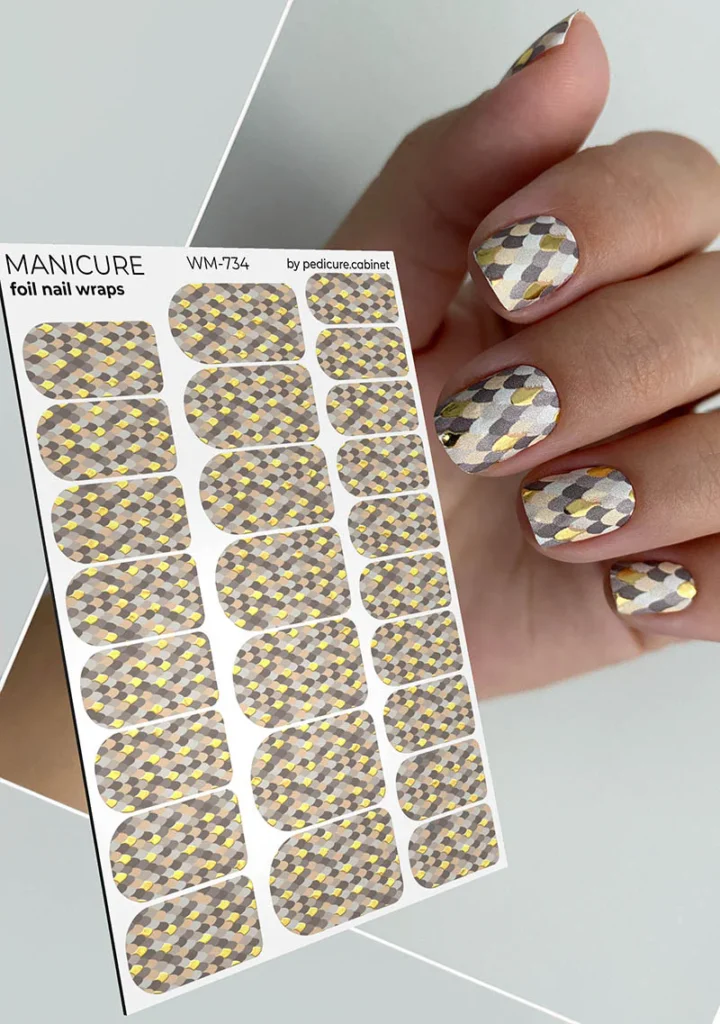 Nail wrap WM-734