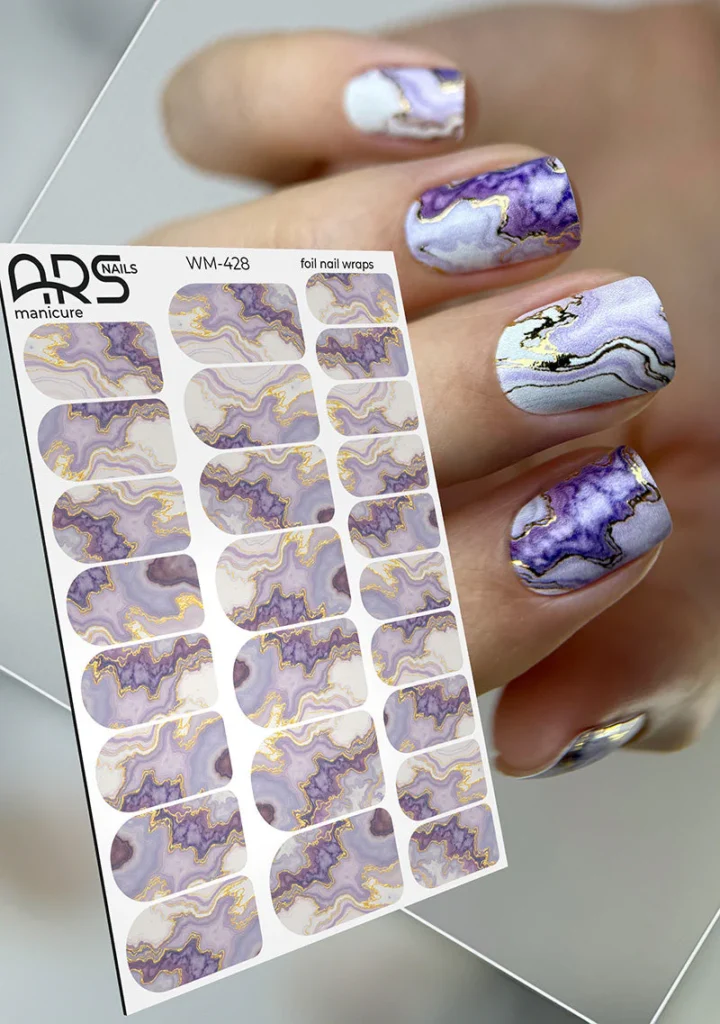 Nail wraps WM-428