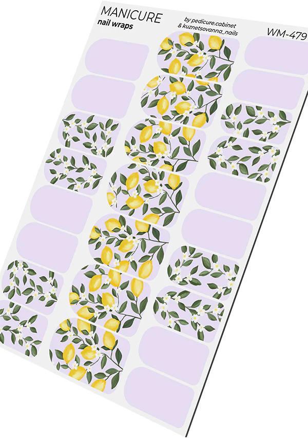 Nail wraps WM-479