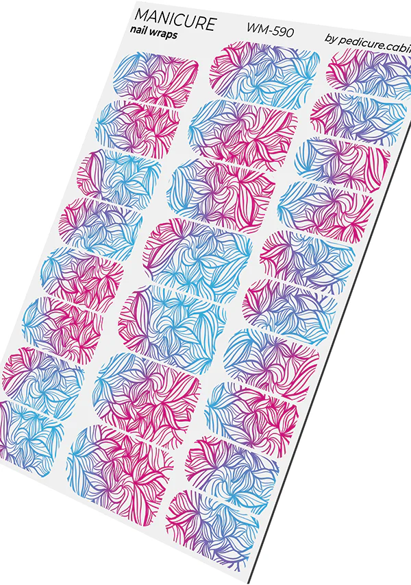 Nail wraps WM-590