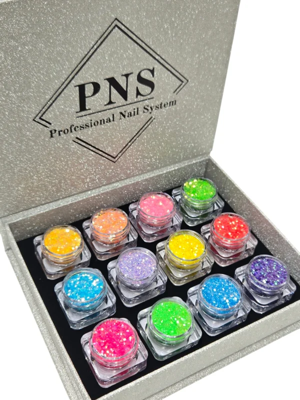 PNS Glitter 61 t.m 72 in een verzamel box
