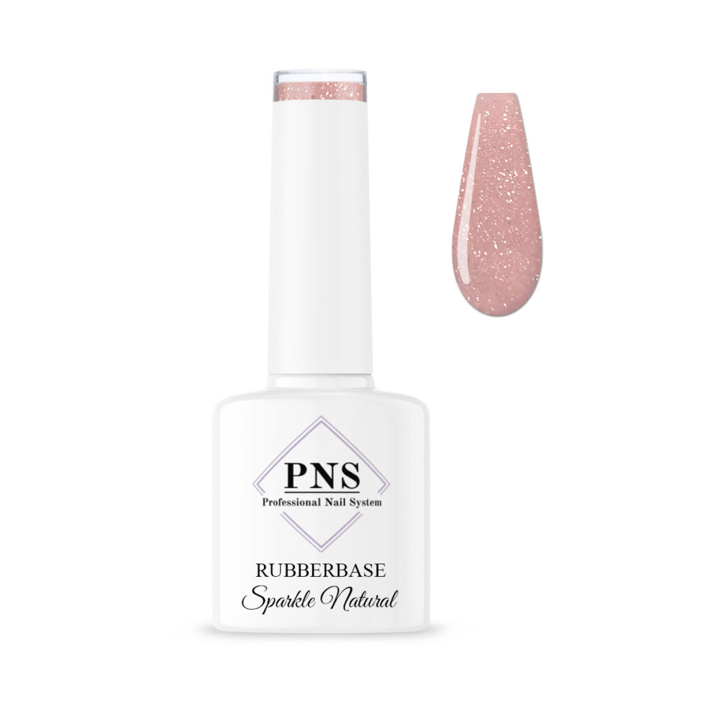 rubberbase sparkle natural 15ml