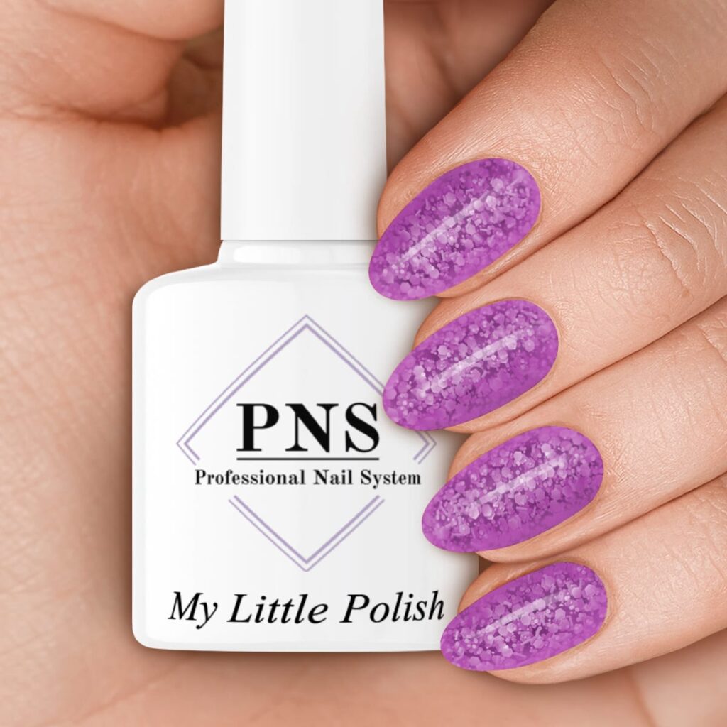 candy confetti purple