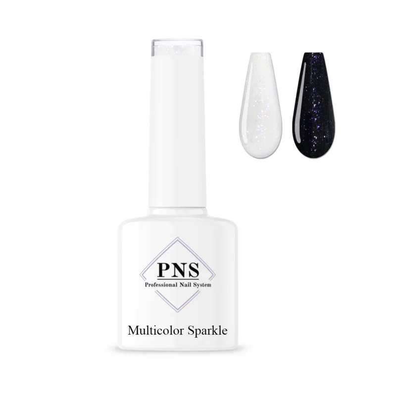 No Wipe Topcoat Multicolor Sparkle 7ml