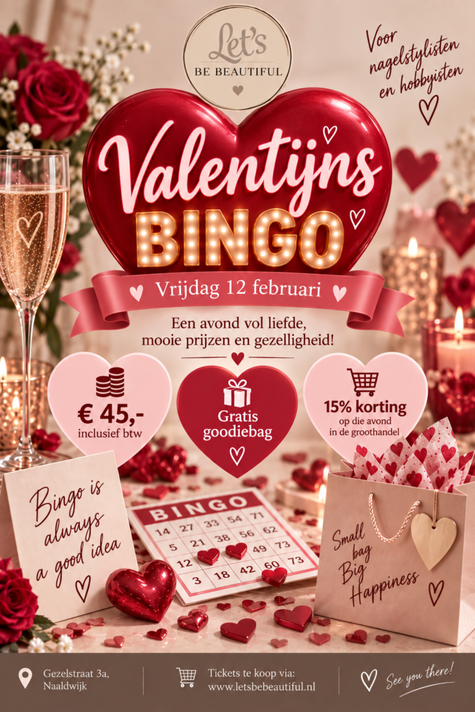 Bingo Valentijn 12 februari 2027